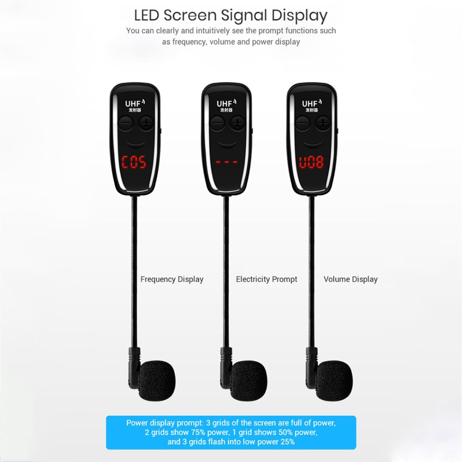Sistema microfonico wireless UHF,Doppio microfono per cuffie ricaricabile,Microfono wireless per insegnamento,Microfono vocale a mani,Set microfono per conferenza
