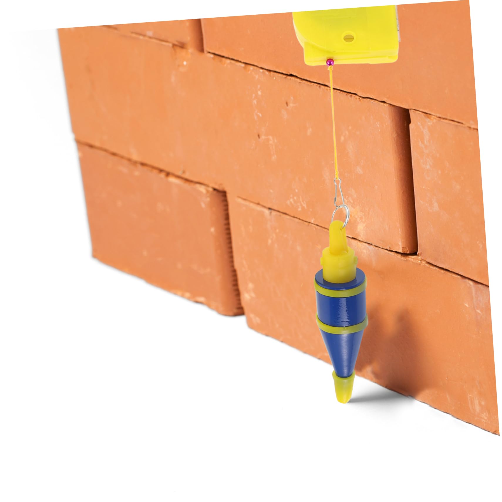 Strumento a Piombo 5m Accessorio, Misurazione Precisa per Edilizia | Allineamento Verticale Accurato, Struttura Plastico-ferro, Uso in Cantiere e Lavorazione Legno