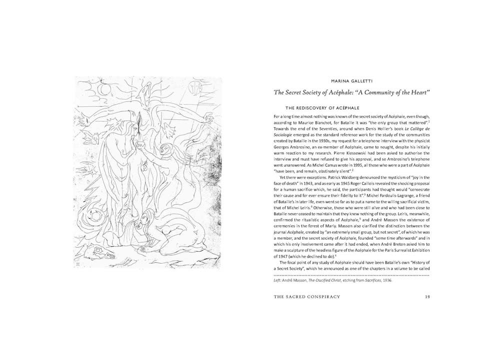 The Sacred Conspiracy: The Internal Papers of the Secret Society of Acephale and Lecturers to the College of Sociology