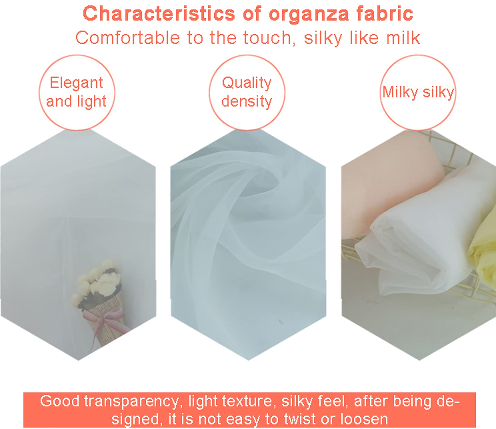 150 cm Breit Organza Stoff Tüll Stoff Transparente Rolle Organza Sheer Stoff Eleganter Dekorativer Stoff für Hochzeitsstuhl Tischdekoration Party DIY Crafts(Hellgrün)(Size:1.5 * 15m)