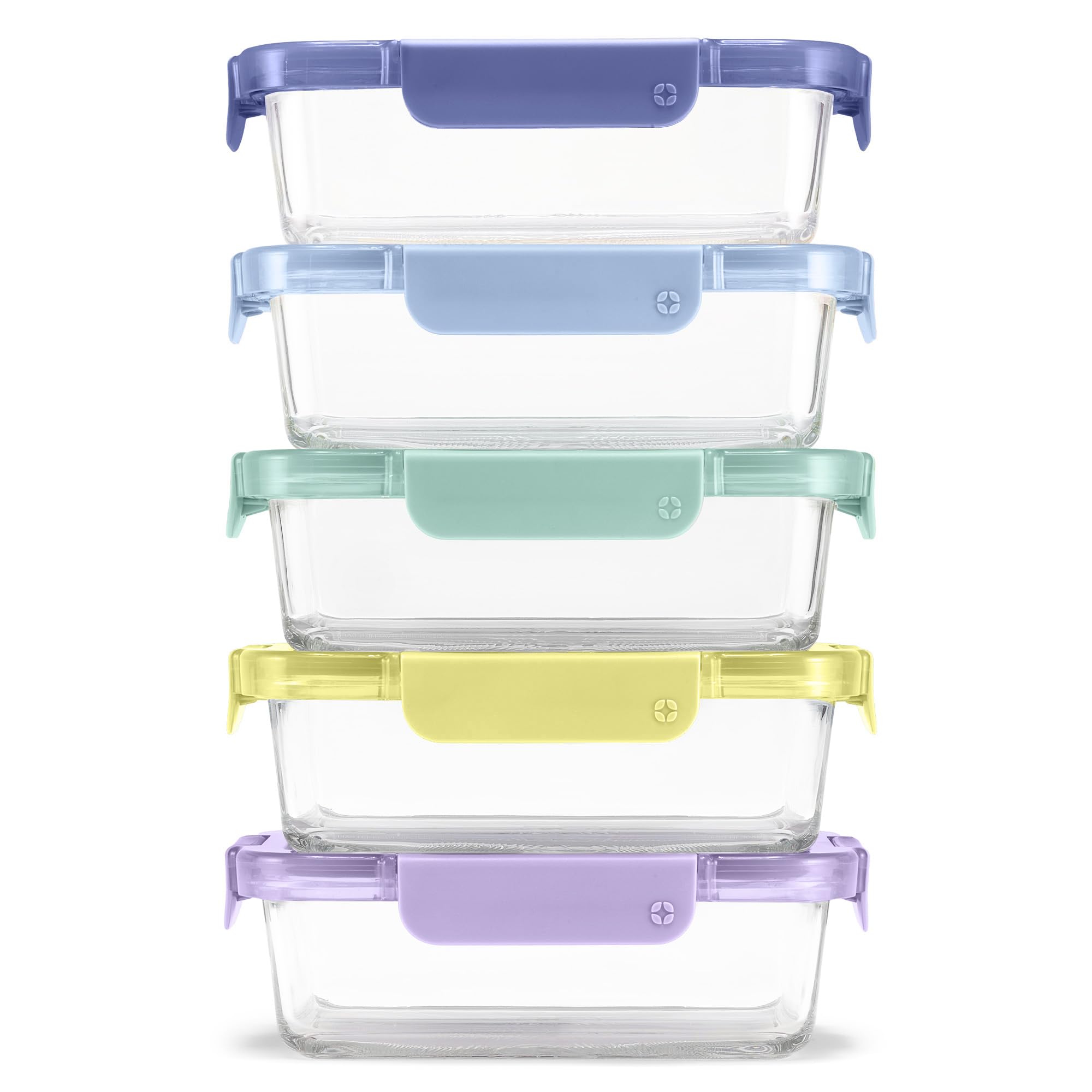 Ello Duraglass Cup Meal Prep Sets, Set- Glass Food Storage Container