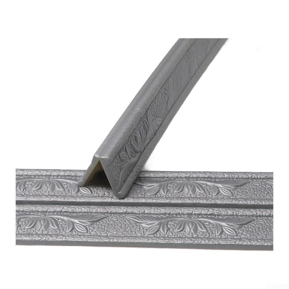 Tira Moldura Pared Espuma para xpe Humedad 230x8cm Tira Moldura