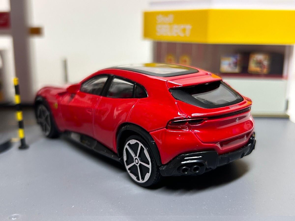 Amazon | Burago 1/43 Ferrari Purosangue レッド フェラーリ