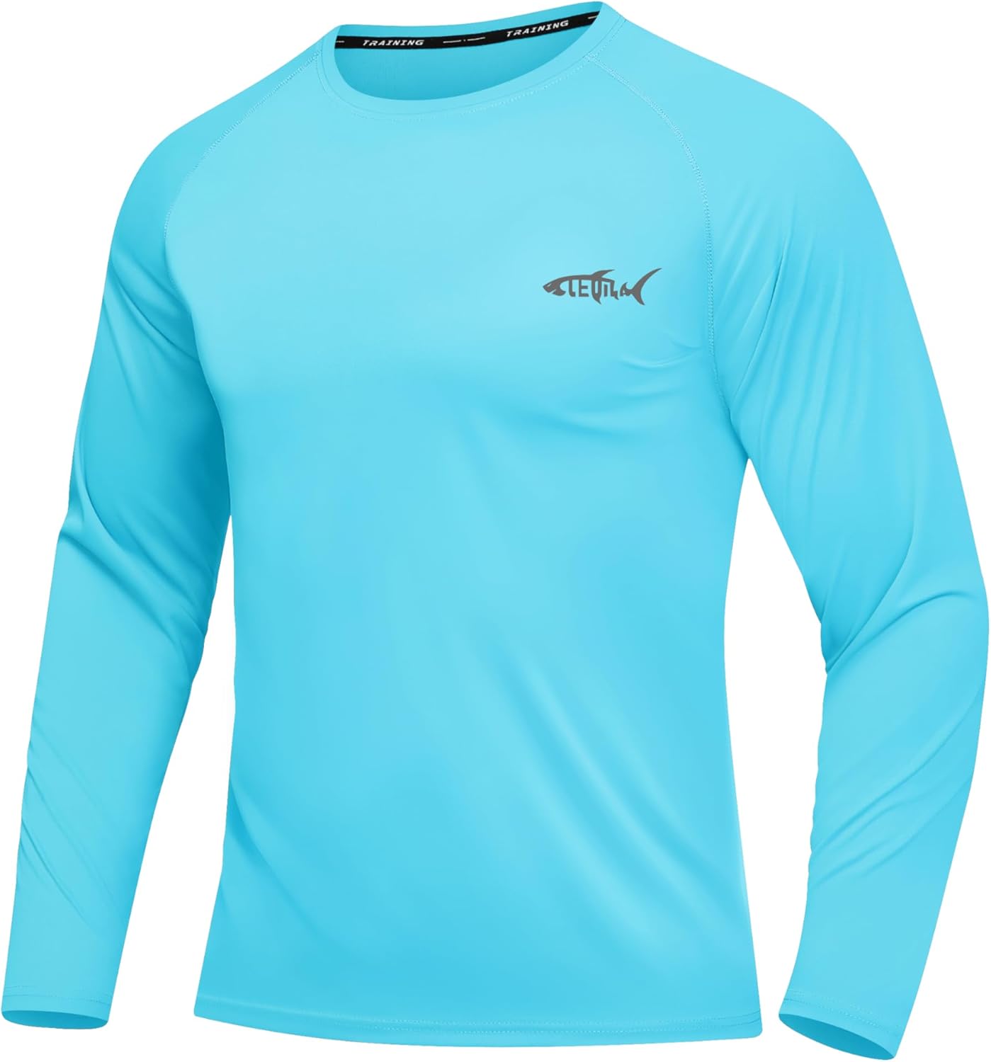 Men's UPF 50+ Sun Protection Shirts Rash Guard Long Sleeve Quick Dry Moisture Wicking Workouts Outdoor