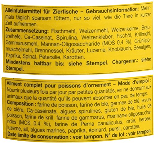 sera Discus Color Nature 250 ml (105 g) - kleurvoering voor alle discusvissen met 175 mg/kg astaxanthine, voer voor… - Afbeelding 7