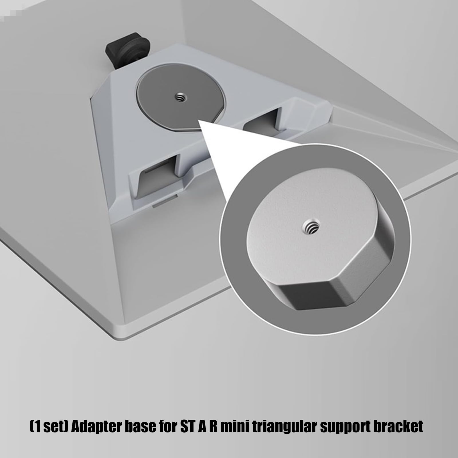 Trépied sur Pied avec Adaptateur en Aluminium pour la randonnée