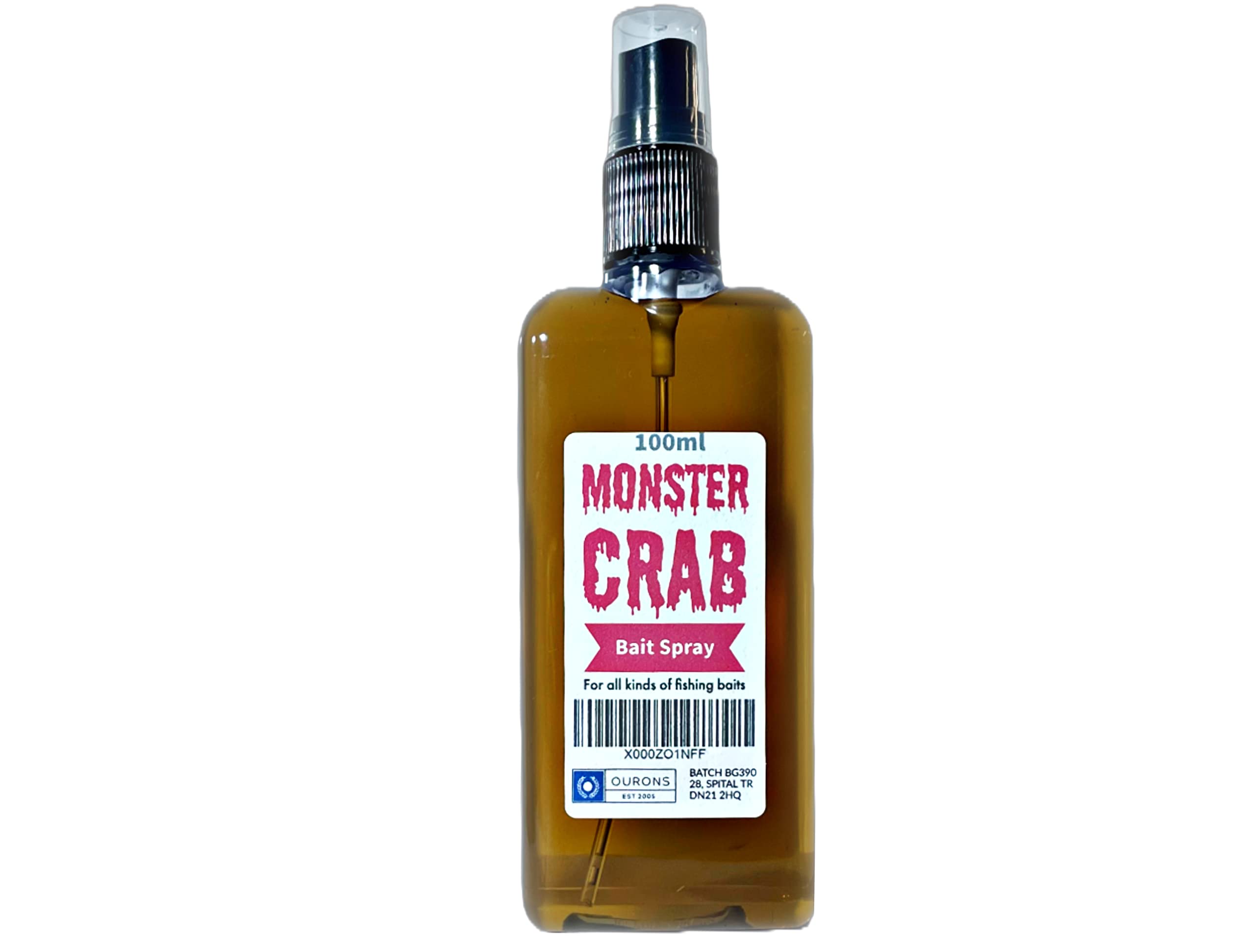 100ml Bait Spray Monster Crab Fishing Attractant Flavour