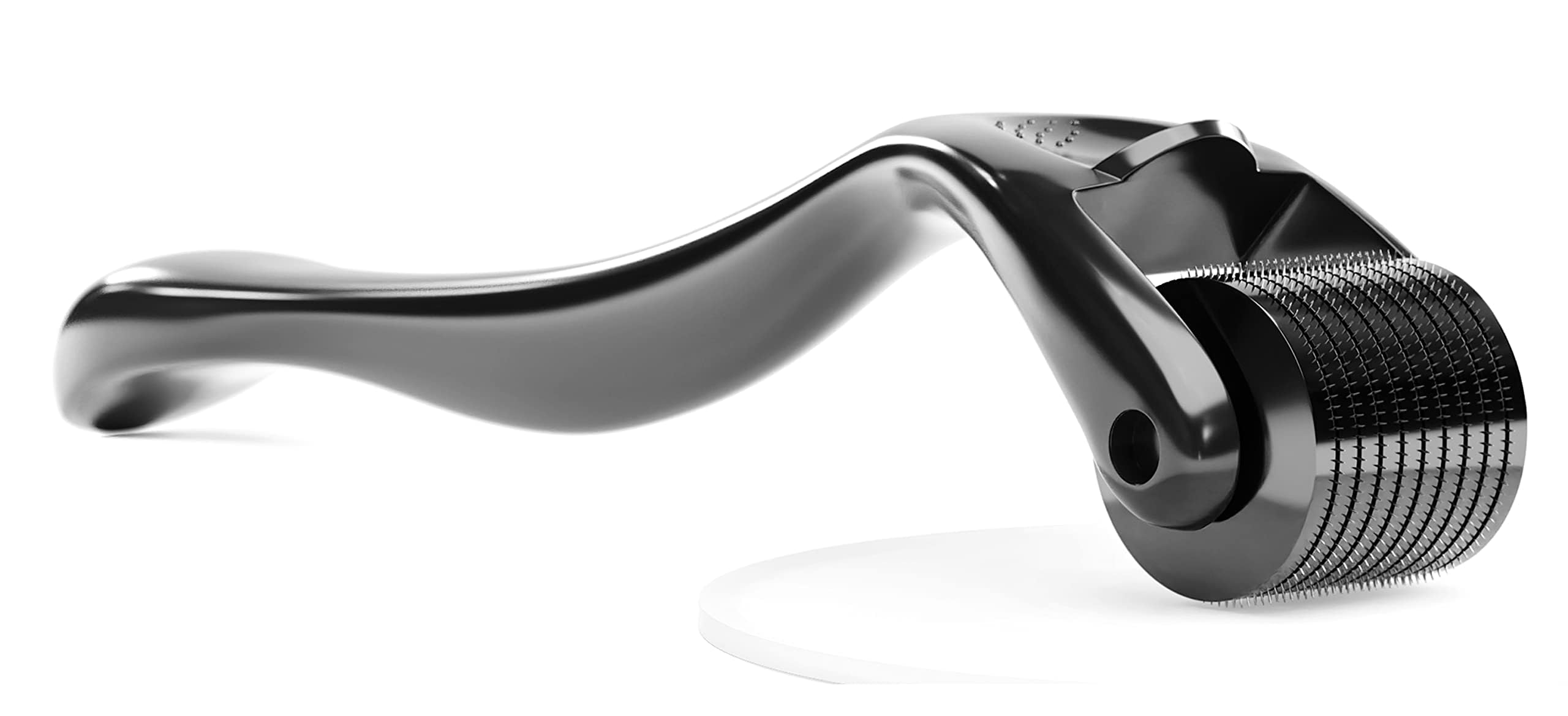 Derma Roller for Hair Beard Face Skin - Medical Grade 540 Titanium - 0.5mm Microneedle - At Home Beauty Instrument - Holiday Gift for Men Women