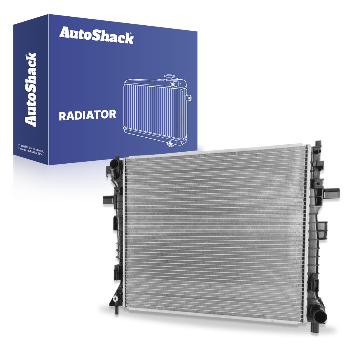 AutoShack Radiator 19.44" (493.8 mm) Core Replacement for 2006-2011 Ford Crown Victoria 2006-2011 Lincoln Town Car 2006-2011 Mercury Grand Marquis 1-PC