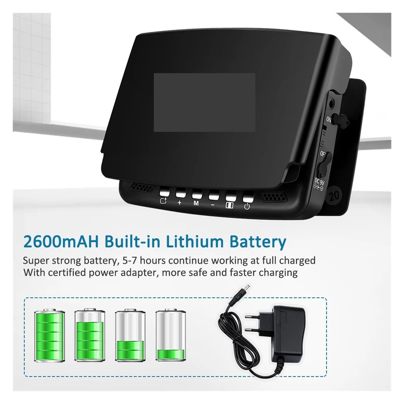 Ecoscandaglio EF43A con LCD da 4,3'', telecamera subacquea 1000TVL, visione notturna IR, cavo 15/30 m,Alta definizione(30M cable with DVR)