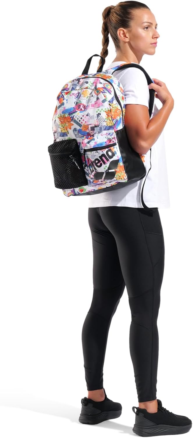 ARENA Unisex One Go Swim Sports Backpack Athletes Small Size Equipment Bag