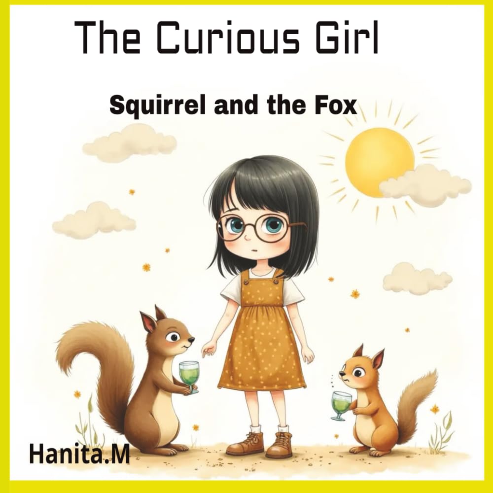 The Curious Girl,Squirrel and the Fox