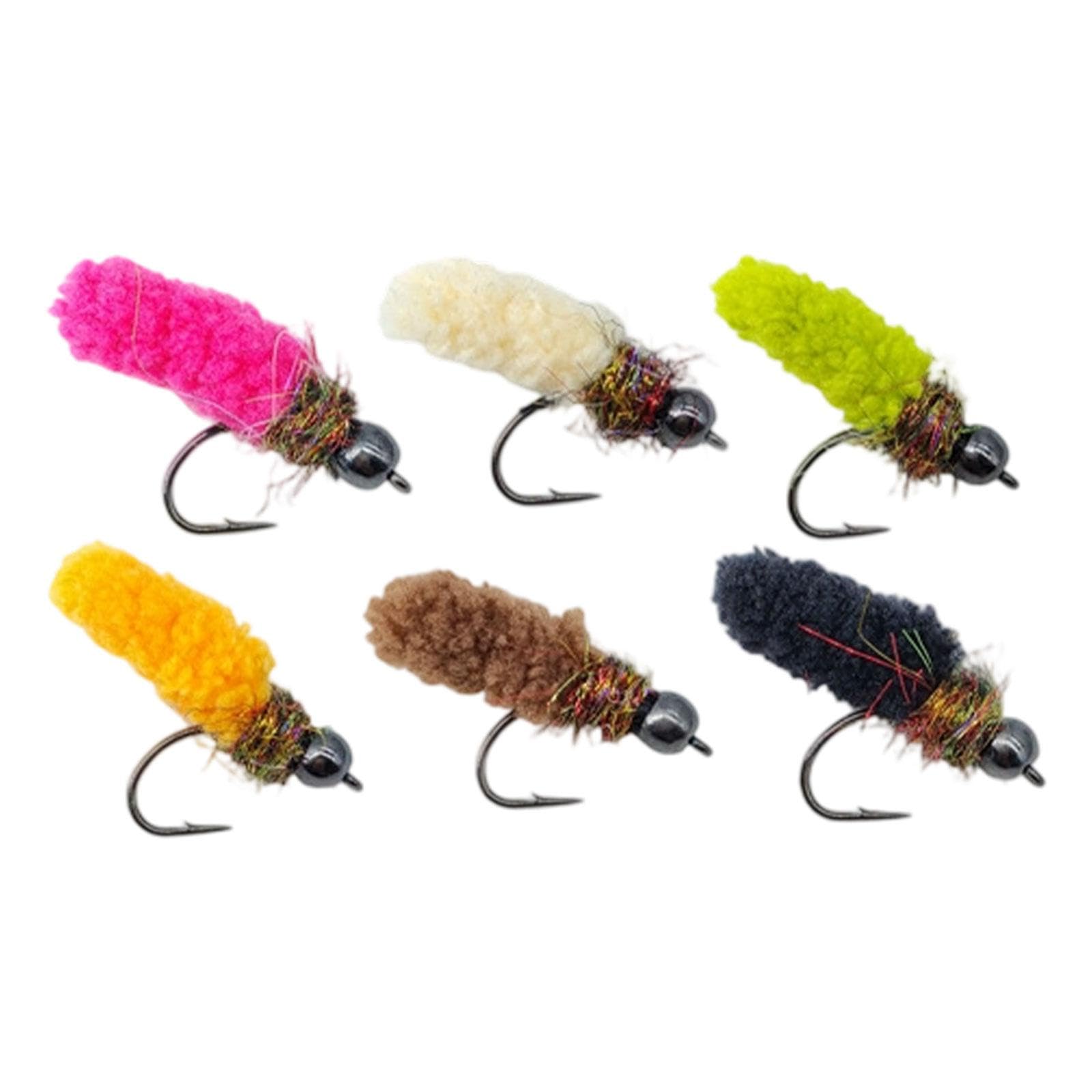 6Pcs Fly Fishing Lures Lifelike Fishing Baits for Perch Panfish Lake Fishing|Sporting Goods| Fishing| Baits, Lures & Flies| Crankbaits-image-33