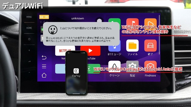Amazon.co.jp: AIボックス | ワイヤレスcarplay | ai box android 12