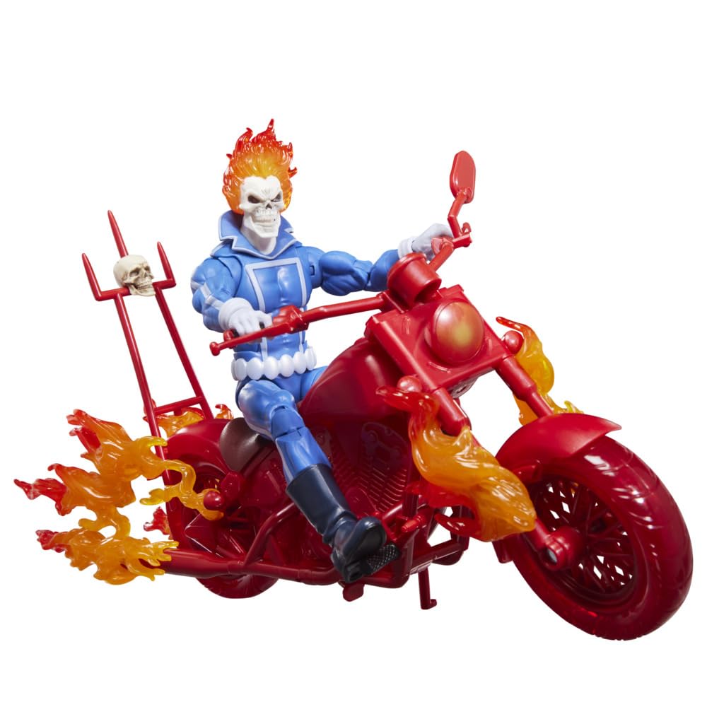 Marvel Seria Legends Ghost Avenger Johnny Blaze kolekcjonerska figurka w skali 15 cm inspirowana komiksem motocyklowym