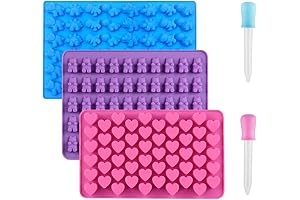 Versatile Silicone Molds for Effortless Jelly Creations