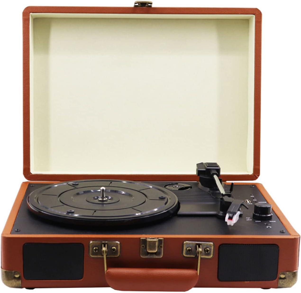 Amazon.com: Reproductor de discos Bluetooth con altavoces estéreo ...