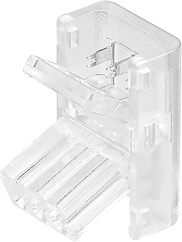 Miniatura 9 de HOMELYLIFE Conector de tira LED de 3 pines sin soldadura, 10 piezas con cable de extensión de 16.4 pies, 3 conductores para tiras de luces LED