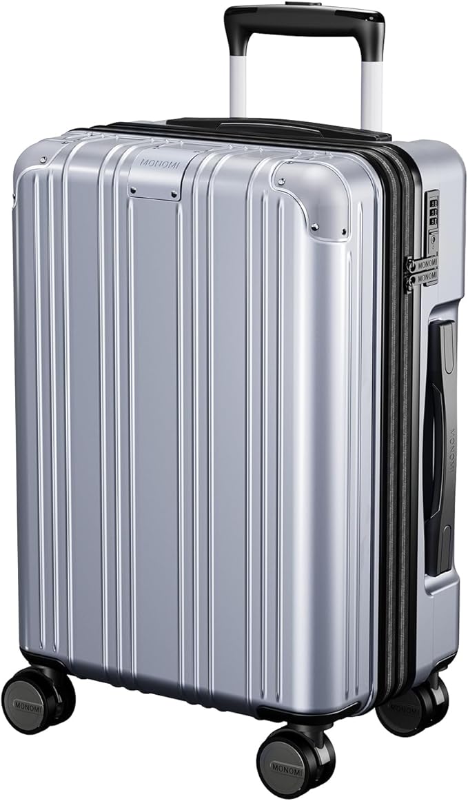 Amazon | [MONOMI] スーツケース キャリーケース 拡張機能付き 機内