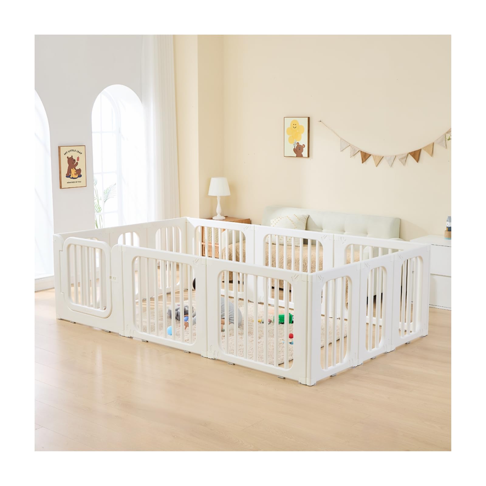 Amazon.co.jp: GU MODE ベビーサークル 置くだけ ベビーゲート ベビー