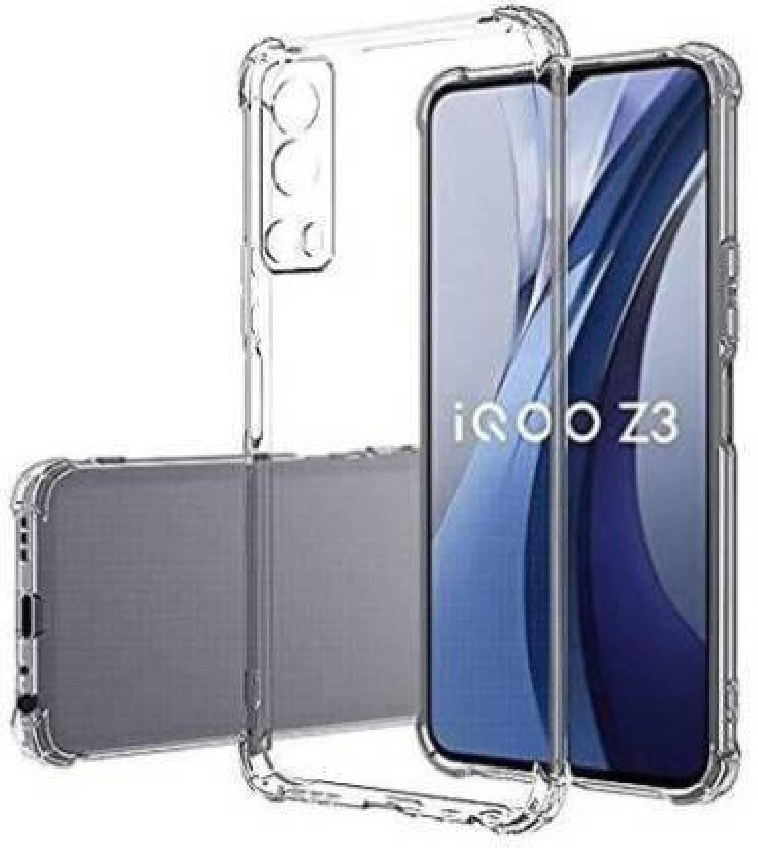 Gorilion Silicone|For Iqoo Z3 5G Bumper Back Case Cover For Iqoo Z3 5G-Transparent (B09ZDX77H1) Amazon Price History, Amazon Price Tracker