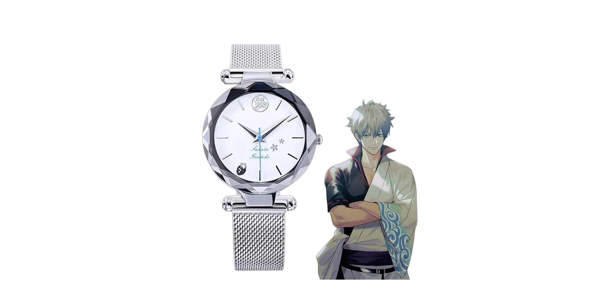 Amazon.co.jp: JIACAI 銀魂 腕時計 坂田銀時 ウォッチ デジタル