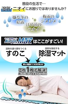 Amazon｜すのこ型除湿マット シングル 日本製 エアジョブ