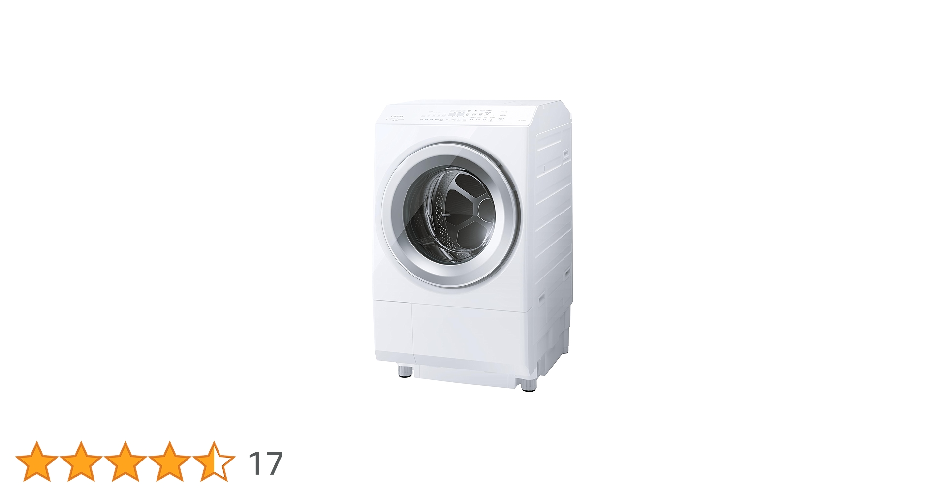Amazon | TOSHIBA(東芝) ドラム式洗濯乾燥機 幅60㎝ 洗濯12kg 乾燥7kg