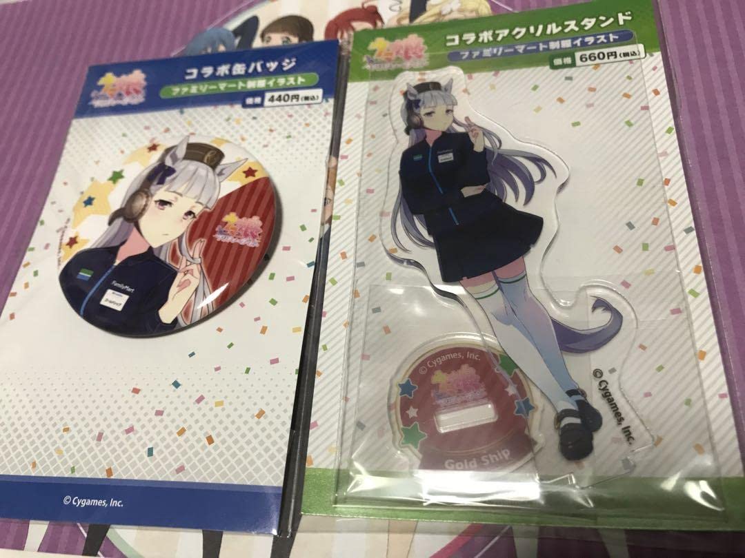 Amazon.co.jp: ウマ娘 ゴールドシップ アクリルスタンド 缶バッジ 