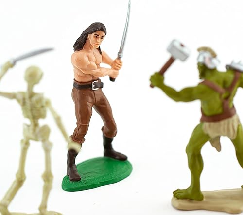 Miniatura 4 de Safari Ltd. Heroes and Monsters Designer TOOB - 6 mini figuras de fantasía - Juego de juguetes de fantasía para niños, niñas y niños a partir de 3