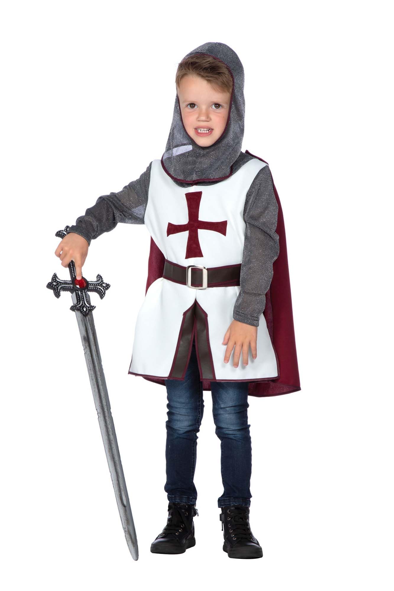 WILBERS & WILBERS 3332-164 Ritter Kostüm Knight Costume, Solid, Multicoloured, 164 (EU)