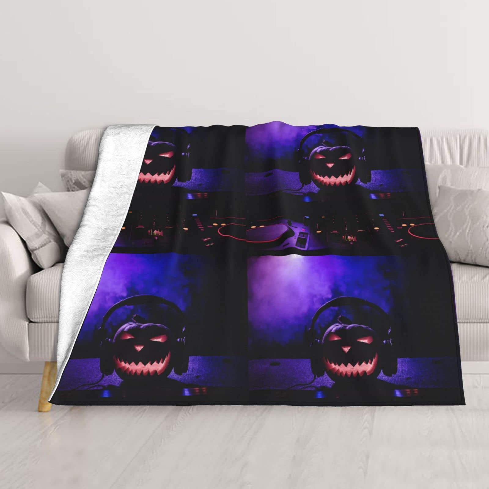 Couverture thermique citrouille Halloween cadeau original pour ados et adultes