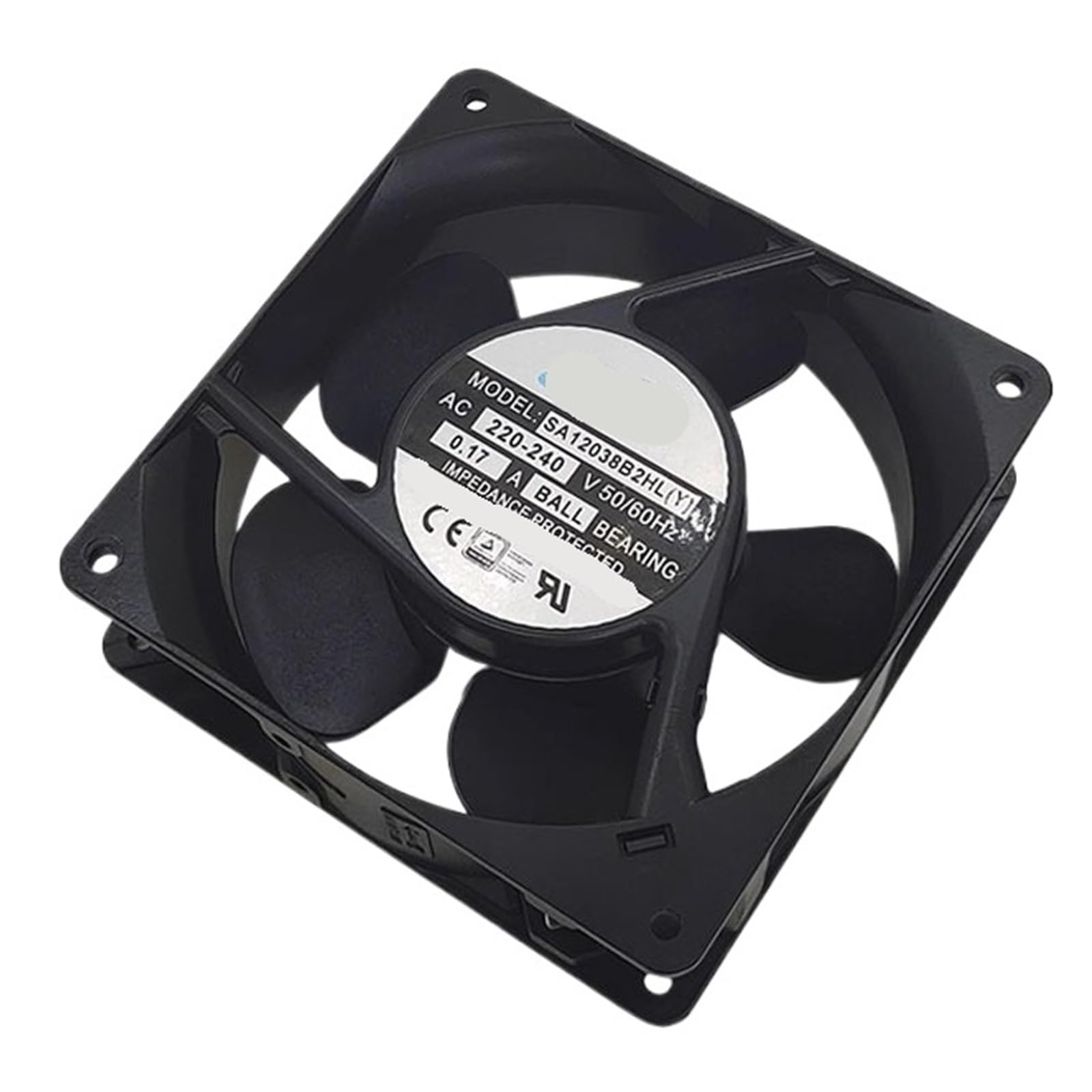 YUIDVJQWS SA12038B2HL 220V 0.17A 12038 120 * 120 * 38mm 12cm Cooling fan