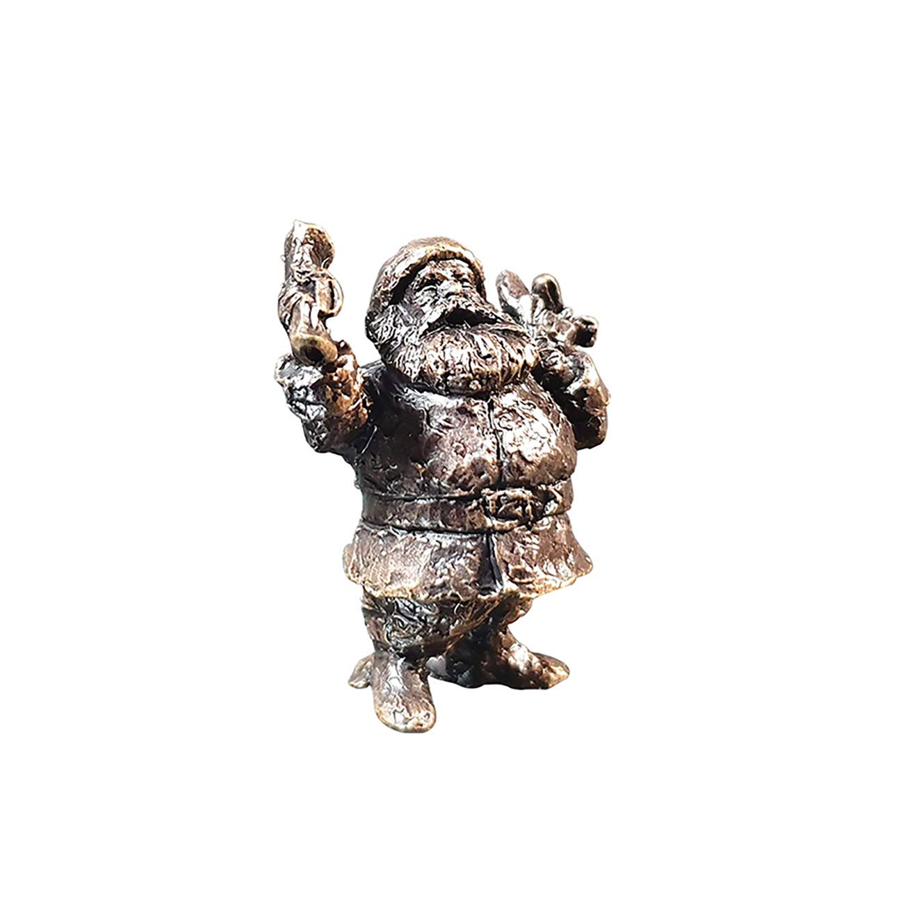 Santa Bronze Miniature (Butler and Peach)