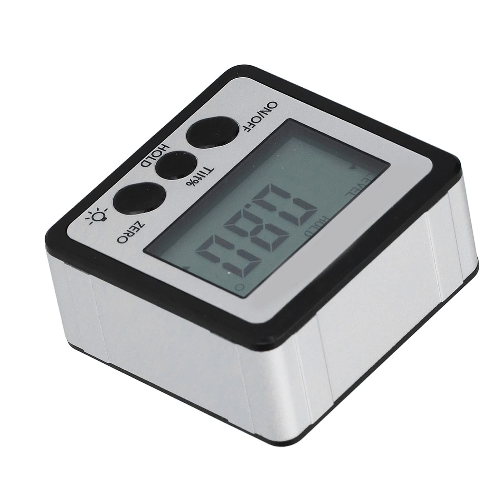 Digital Angle Finder LCD Display Inclinometer Level Woodworking Magnetic Bevel Gauge 4x90° for Construction Workers Maintenance Carpenters