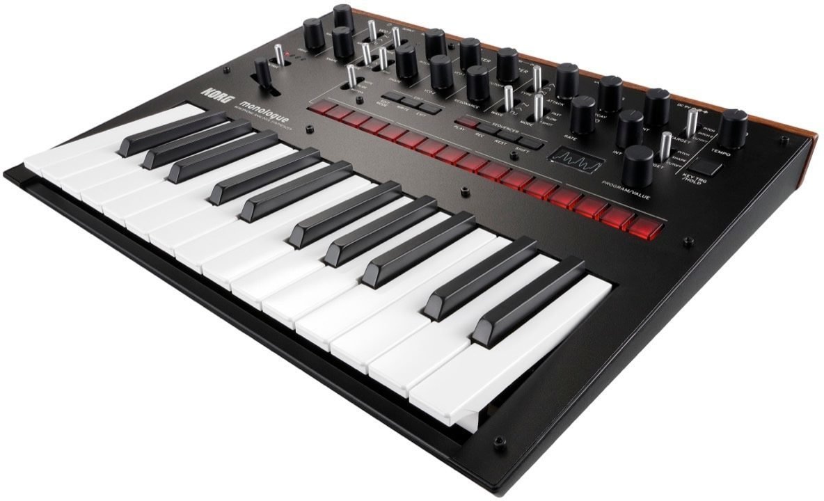 KORG MONOLOGUE BK TECLADO SINTETIZADOR ANALÓGICO MONOFÔNICO
