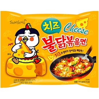 SAMYANG Spicy Cheese Chicken Ramen Noodles 1 Pack