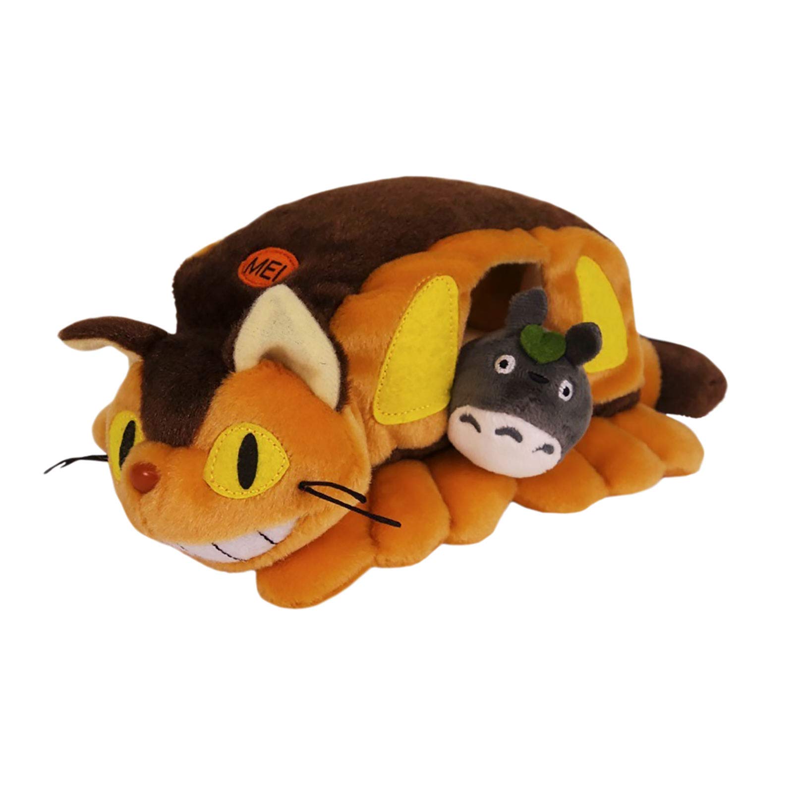 Chat en Peluche Bus avec Totoro 24Cm