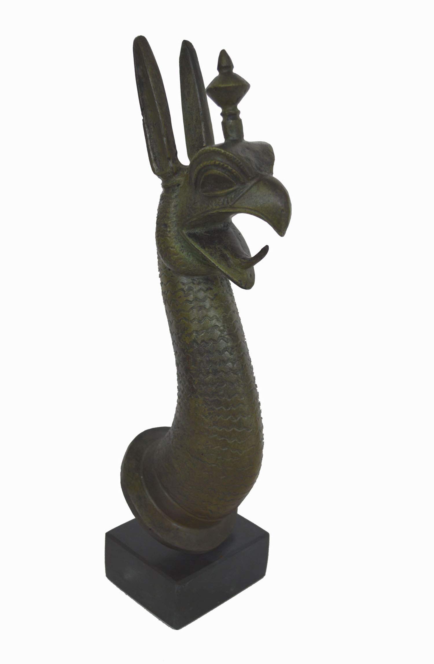 Griffin on Marble Base - Bronze Item - Ancien t Art - Hand Made in Greece