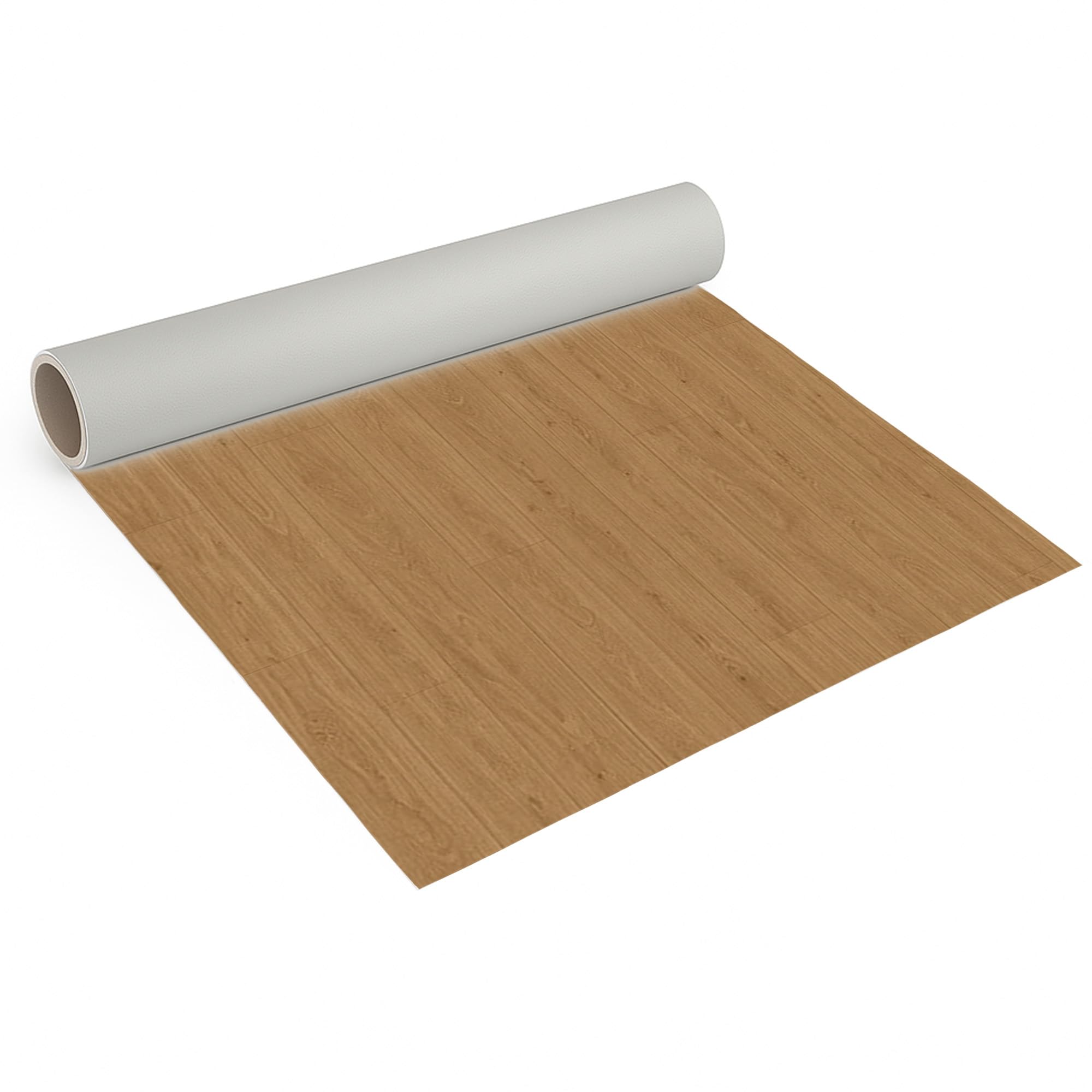 CV Bodenbelag Holz Chene, 400x200 cm, pflegeleichter PVC Vinylboden, Meterware für Küche und Wohnzimmer