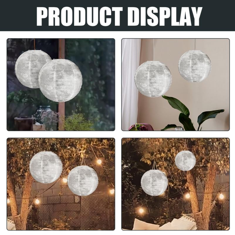 Décorations de chambre originales avec lanternes en papier faciles à poser