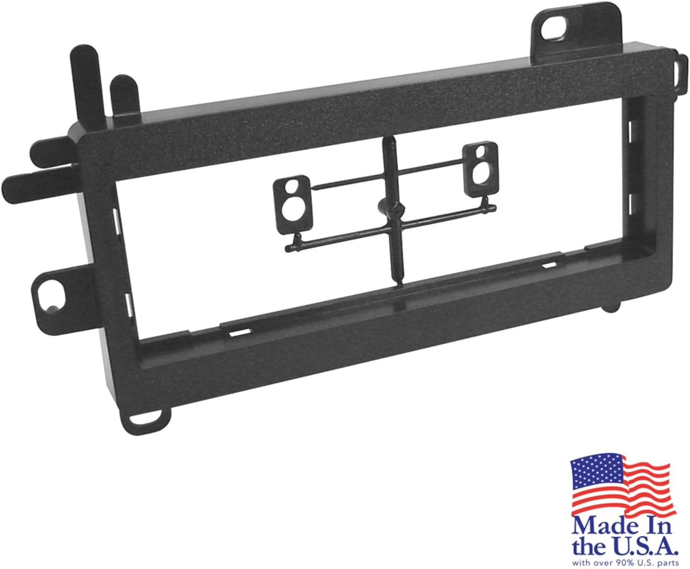 Scosche CJ1282B Compatible with 1974-01 Chrysler / Dodge / Plymouth DIN Dash Kit Black : Automotive