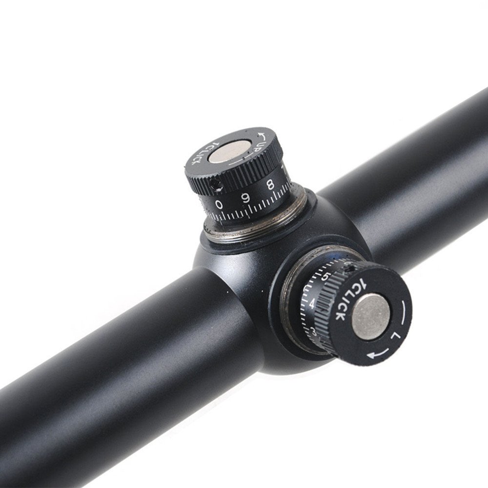 Minidiva mil-dot rouge et vert illuminé 6-24x50 optique AOE chasse portée de fusil