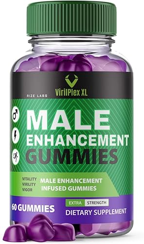VirilPlex XL - Gomitas de rendimiento masculino, fórmula premium para salud y bienestar, VirilPlex XL para hombres para ofrecer beneficios de máximo