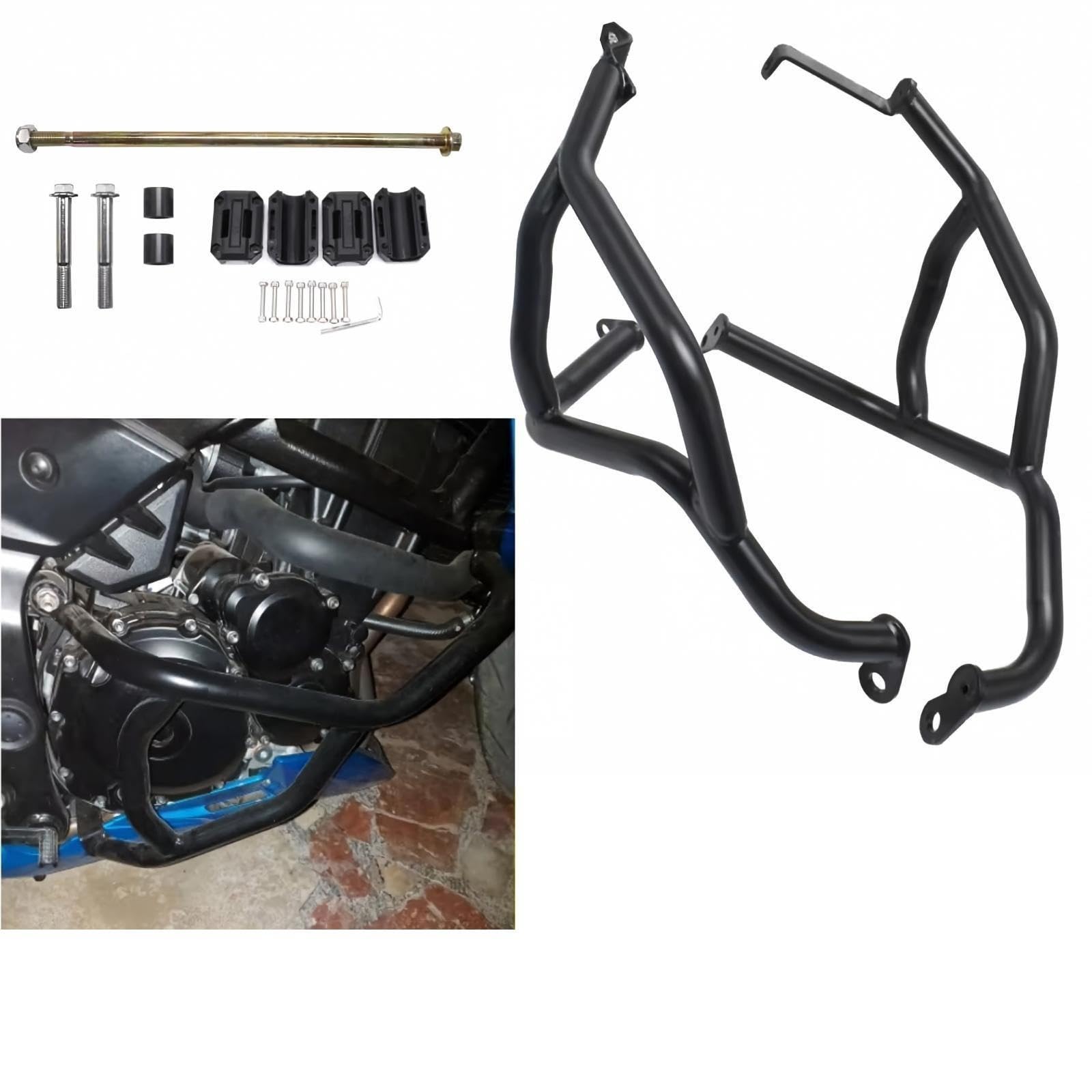 Paramotore Moto Paraurti Crash Bar Per Suzuki Per GSX-S 750 2017-2021
