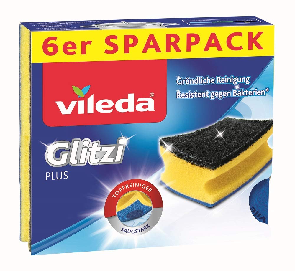 ViledaGlitzi Scourer Set of 6, Foam