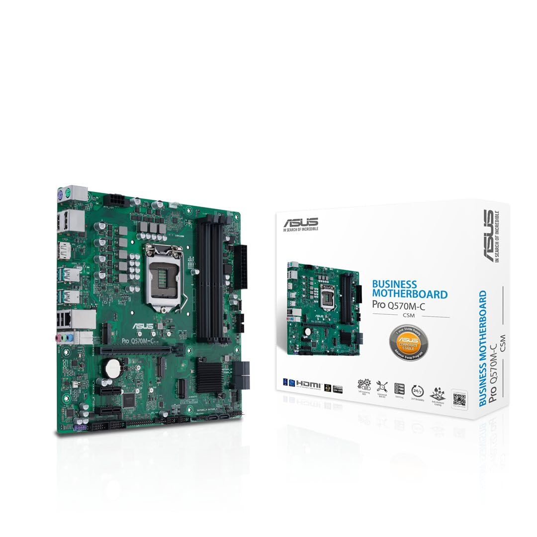 ASUS Pro Q570M-C/CSM Business-Mainboard Sockel Intel LGA 1200