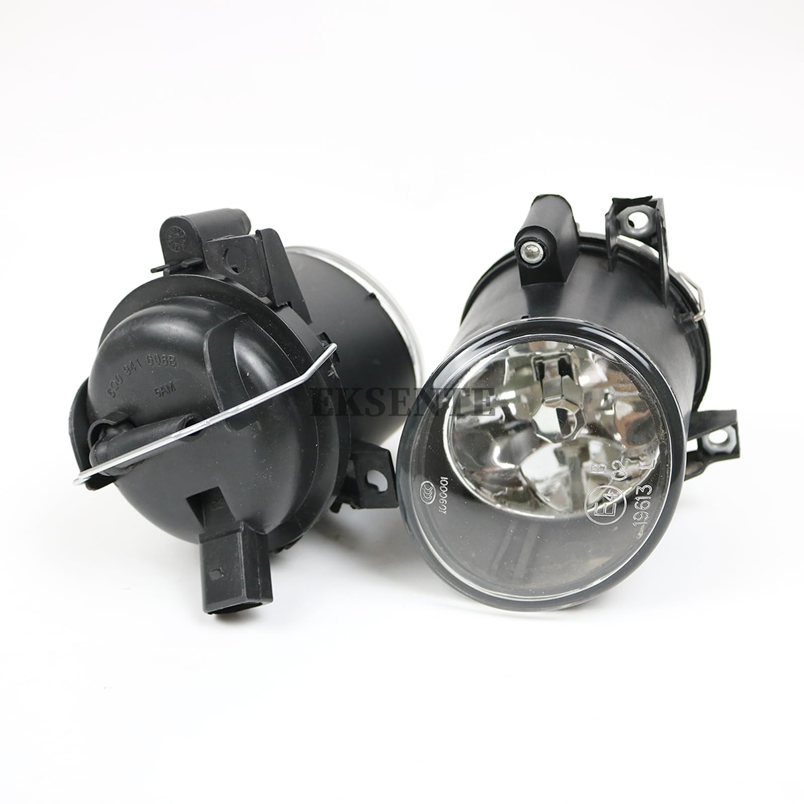 Generic Car Front Fog Light Lamp Without Bulbs 6Q0941699 6Q0941700 For Seat Altea before facelift 2004 2005 2006 2007 2008 2009, Black