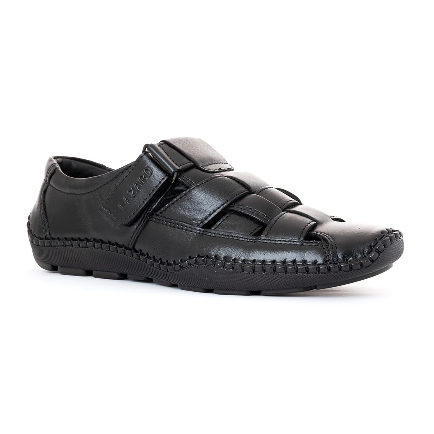 khadim's Lazard Leather Sandal Shoe for Men-picture-46