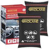 GADLANE Deumidificatore Auto Riutilizzabile Anti Appannamento Auto Eliminare Umidità Umida Furgone Caravan Gel Di Silice Sacchetto 350g (2 Sacchetti)